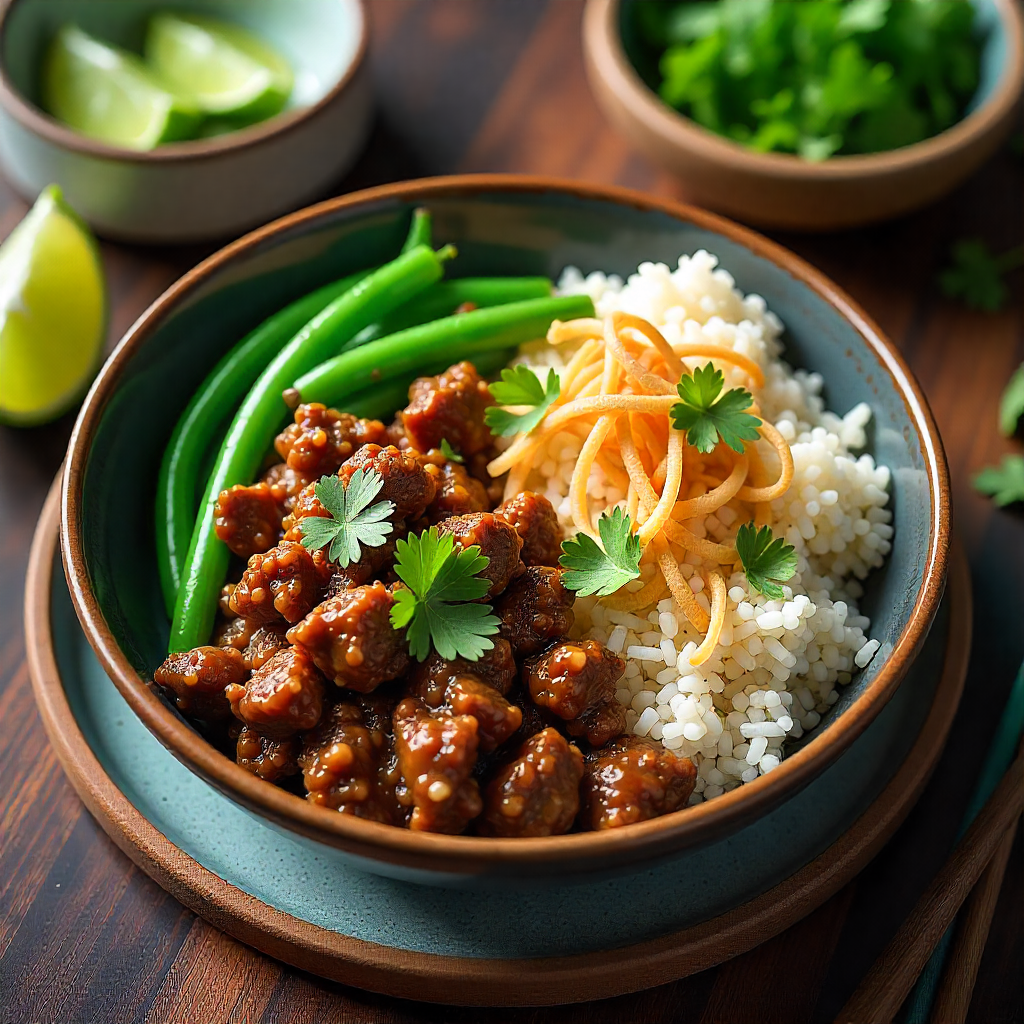 Hellofresh Ground Beef Recipes: Sweet Chili Beef & Green Bean Bowls